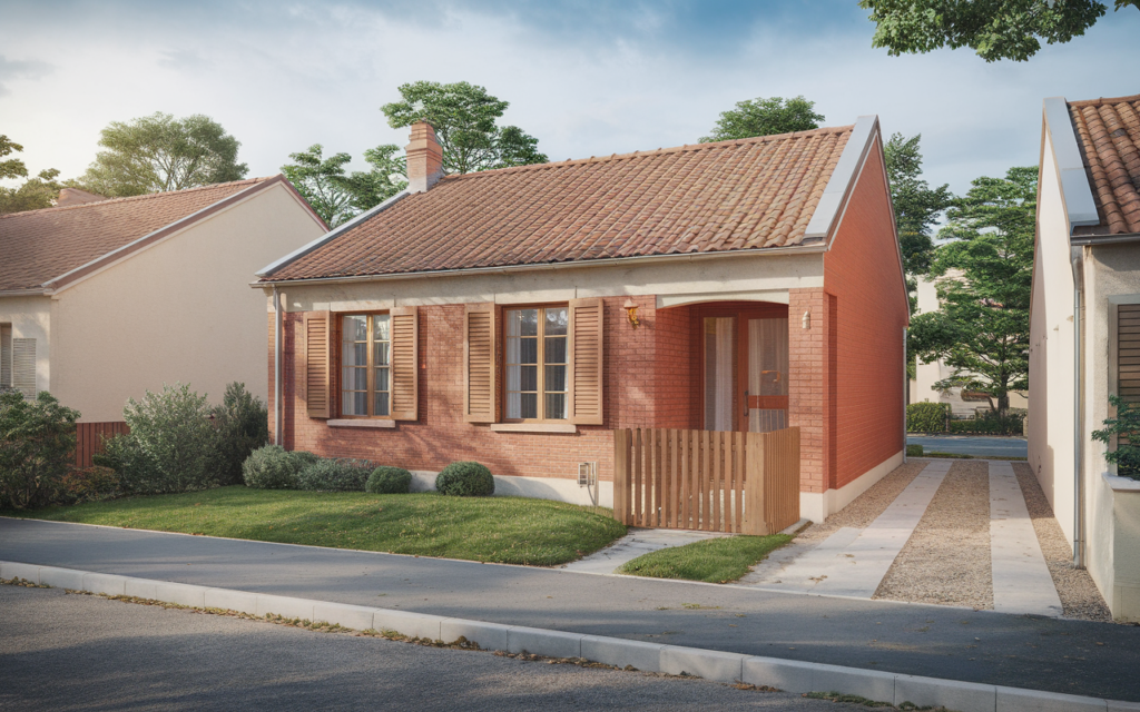 Vue d'une maison dans le Quartier du Plateau à Breuillet pour une estimation immobilière