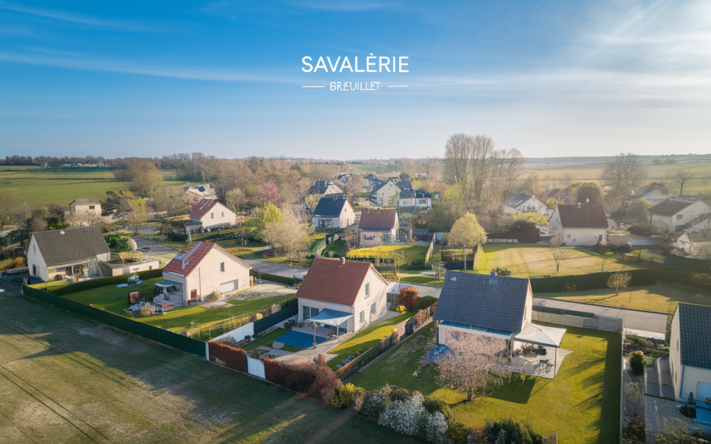 Vue du Quartier Savalerie à Breuillet pour une estimation immobilière