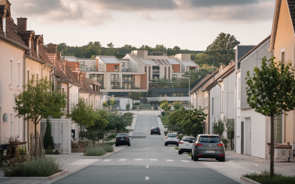Vue d'une maison située Rue de la Savalerie à Breuillet pour une estimation immobilière