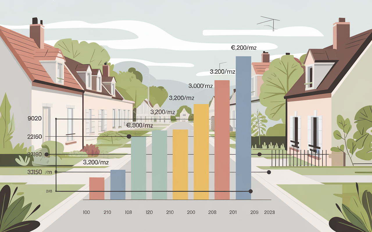 Estimation du prix au mètre carré dans le quartier Buisson Rondeau à Breuillet