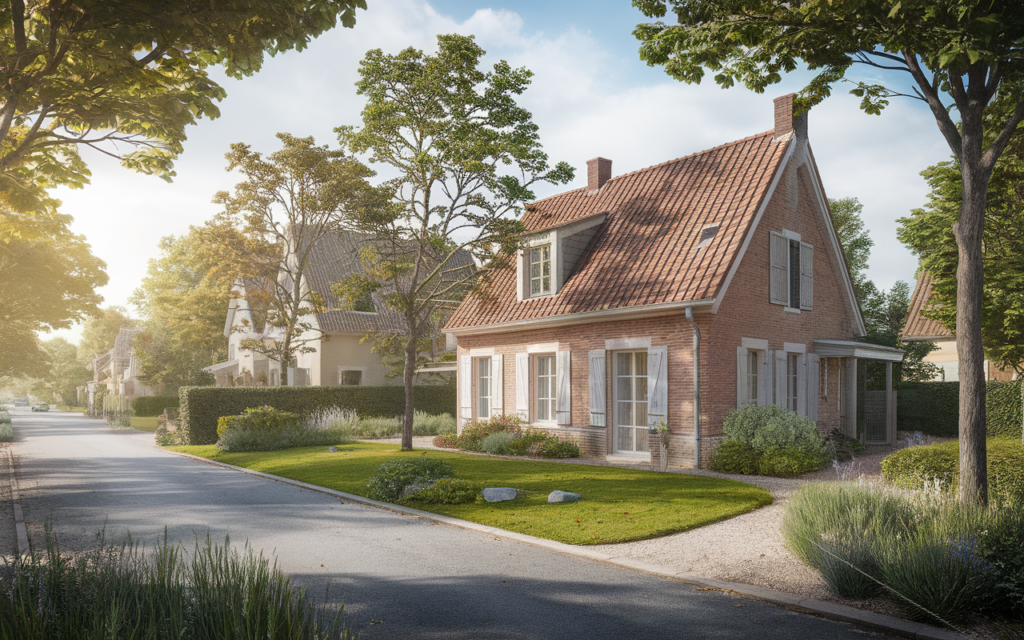 Vue du quartier Boissière à Breuillet pour une estimation immobilière