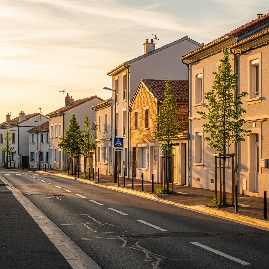 Vue d'une maison située Rue de la Cité des Graviers à Breuillet pour une estimation immobilière