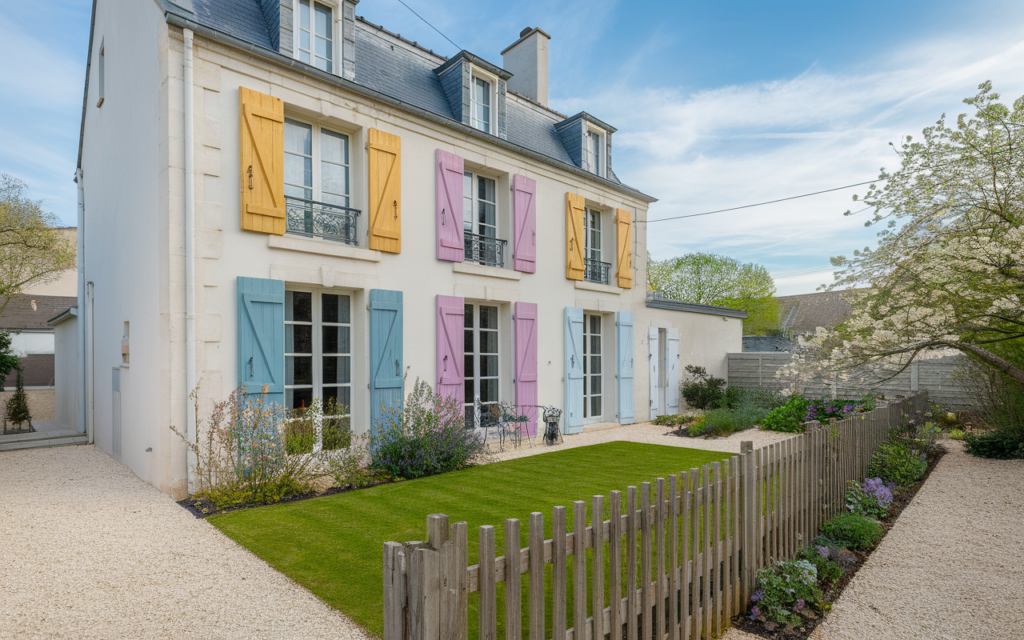 Vue d'une maison pour estimation immobilière Rue de Beaulieu à Breuillet