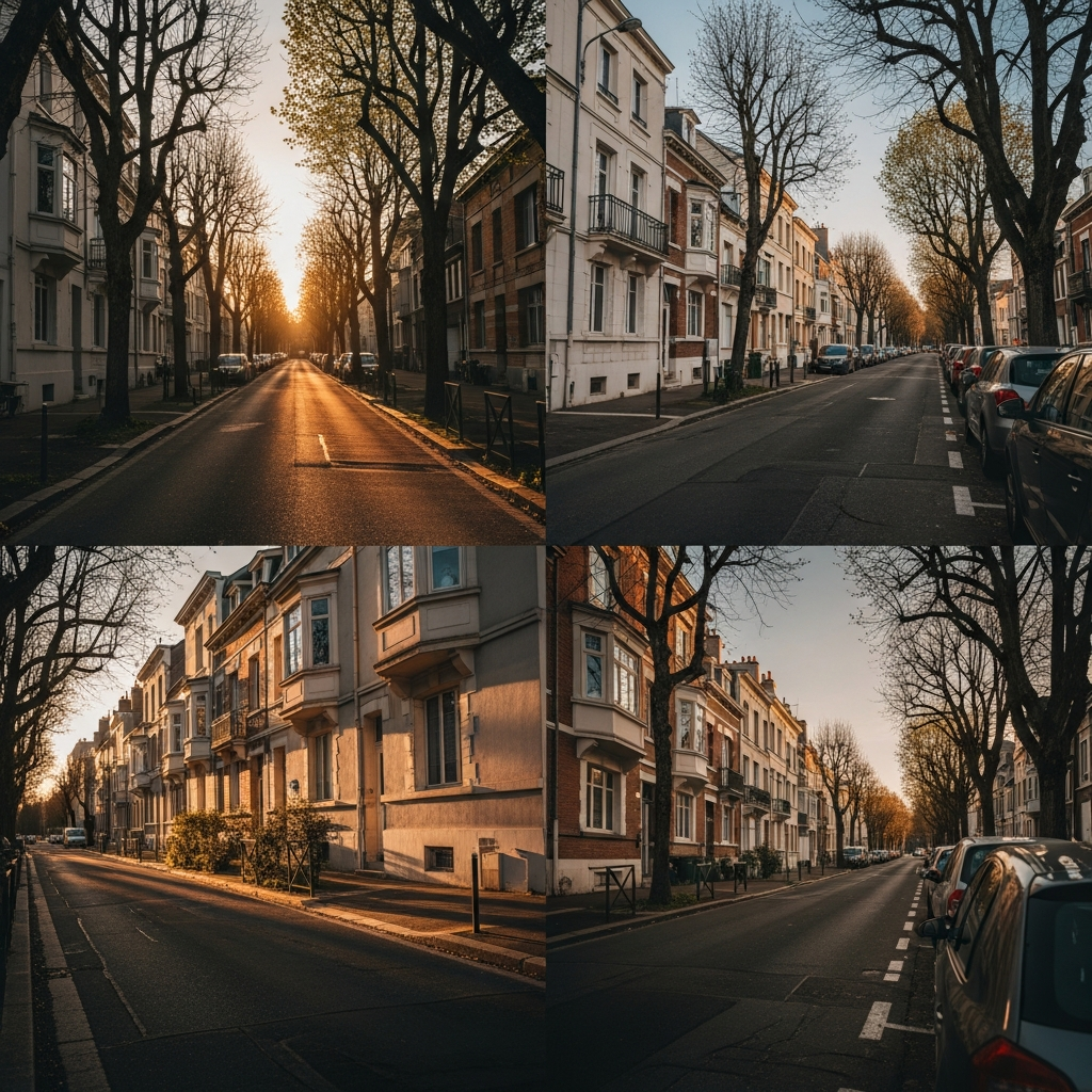 Vue du quartier Rue du Hameau de la Jonque à Breuillet pour estimation immobilière