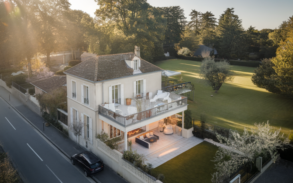 Façade d'une maison à vendre sur la Grande Rue à Breuillet
