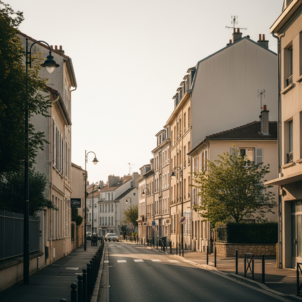 Façade d'une maison à Breuillet située près des commerces
