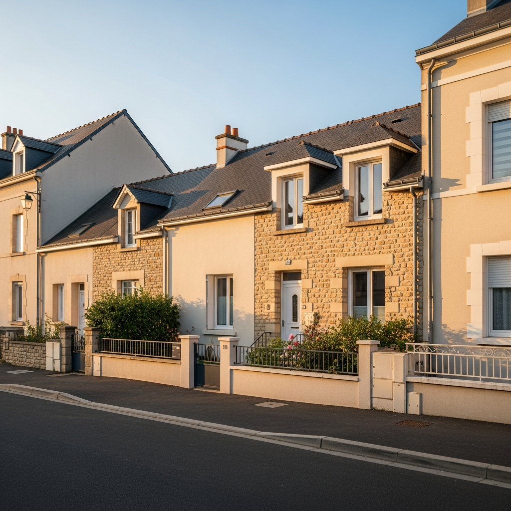 Façade d'une maison estimée Rue du Moulin des Muses à Breuillet