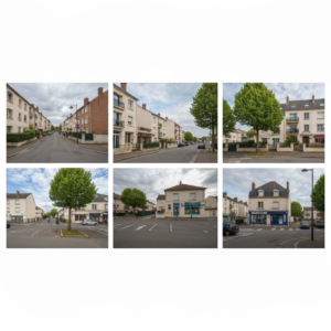 Vue extérieure d'une maison plain-pied à Breuillet Savalerie