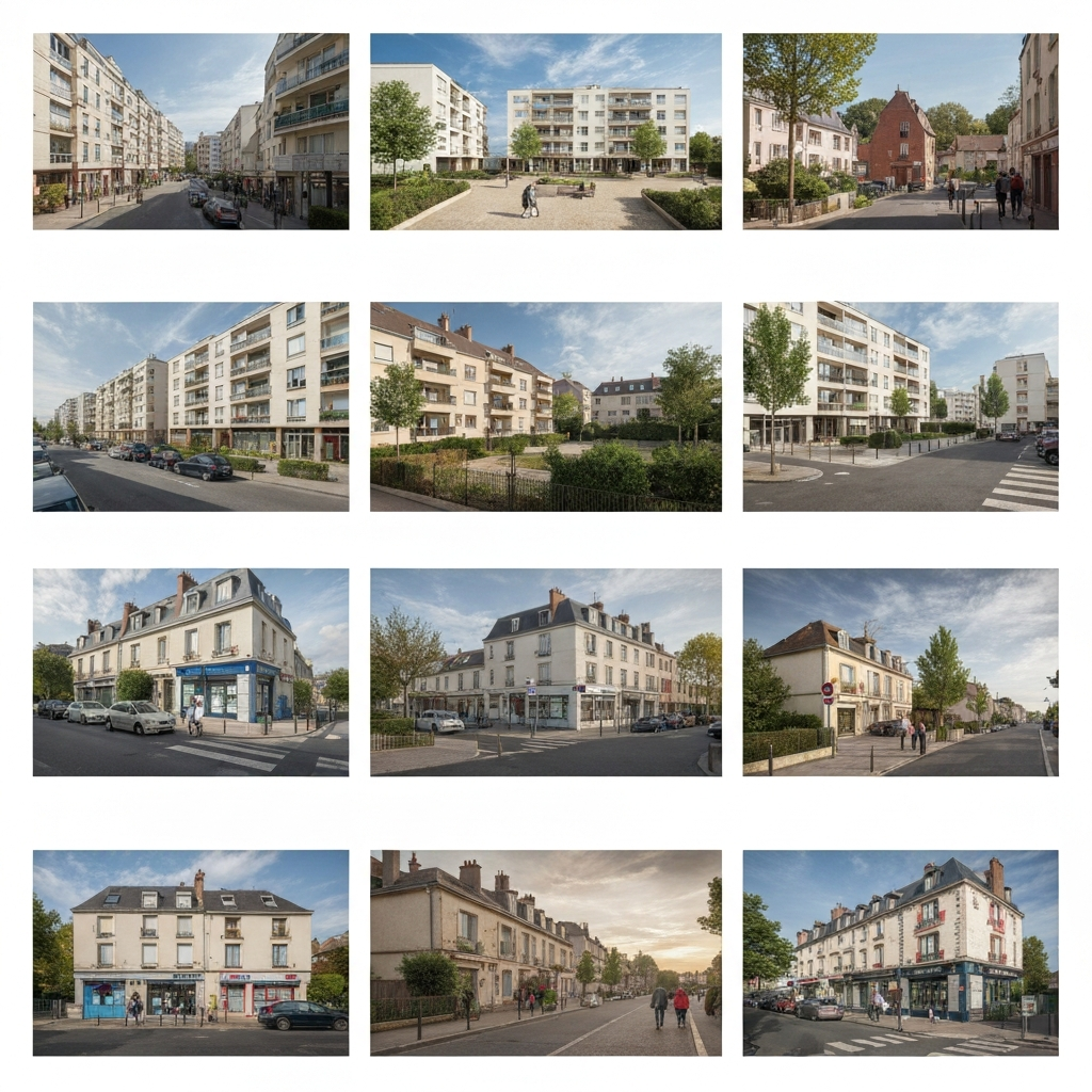 Vue extérieure d'une maison rénovée à Breuillet Hameaux