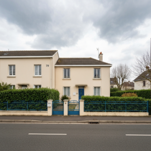 Vue aérienne d'un terrain à Rue de la Tuilerie, Breuillet
